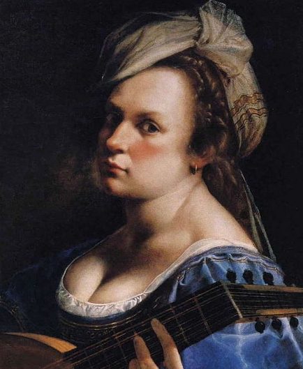 Artemisia Gentileschi Selbstportrait
